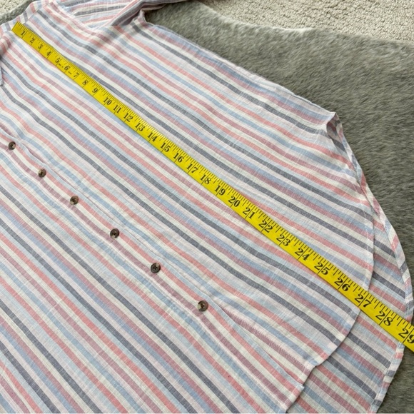 Sundry Button Down Striped Oversized Shirt - Picture 10 of 12